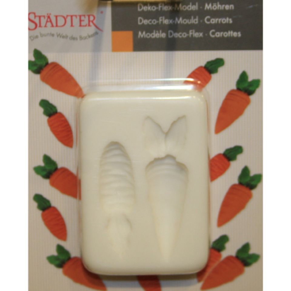 staedter fondant mould carrots 5cm