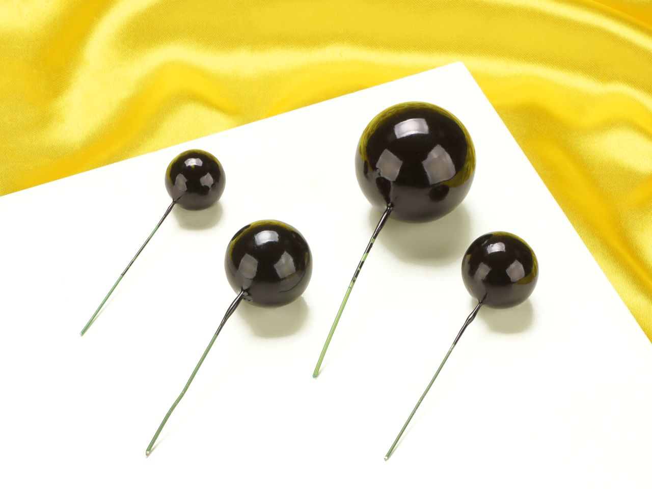 bubbles einstecker schwarz 4 stueck