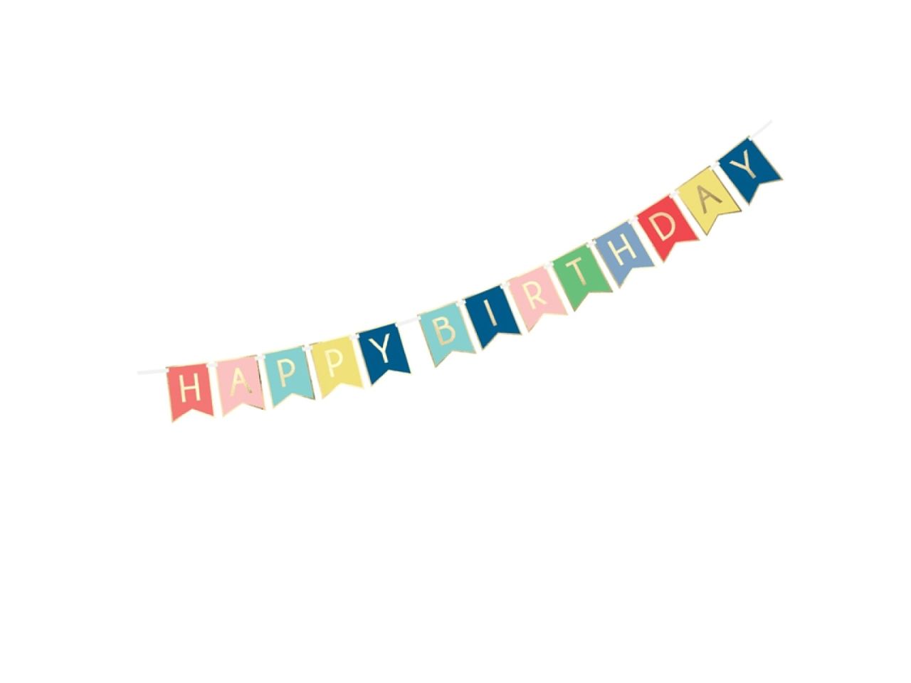 girlande happy birthday