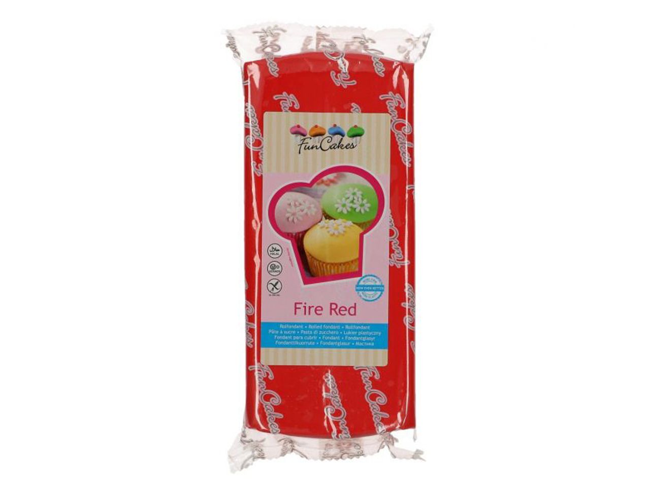 funcakes fondant feuerrot 1kg