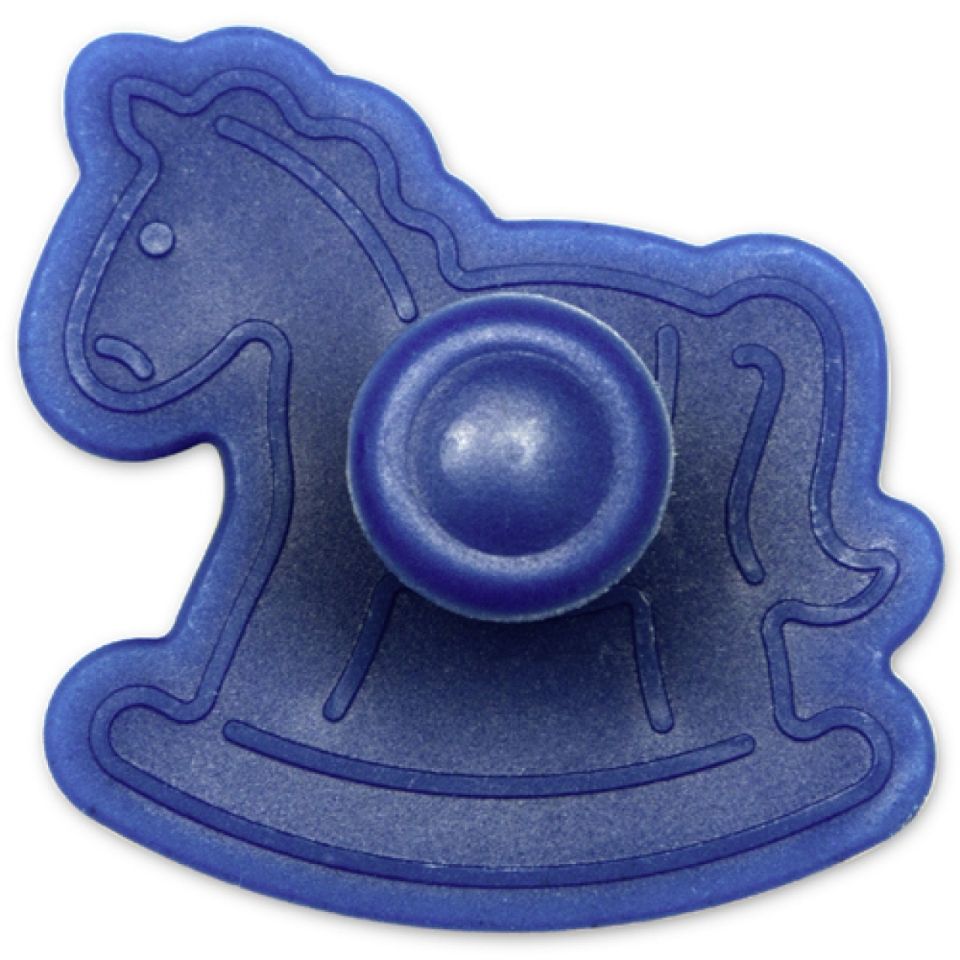 rocking horse cookie cutter with ejector