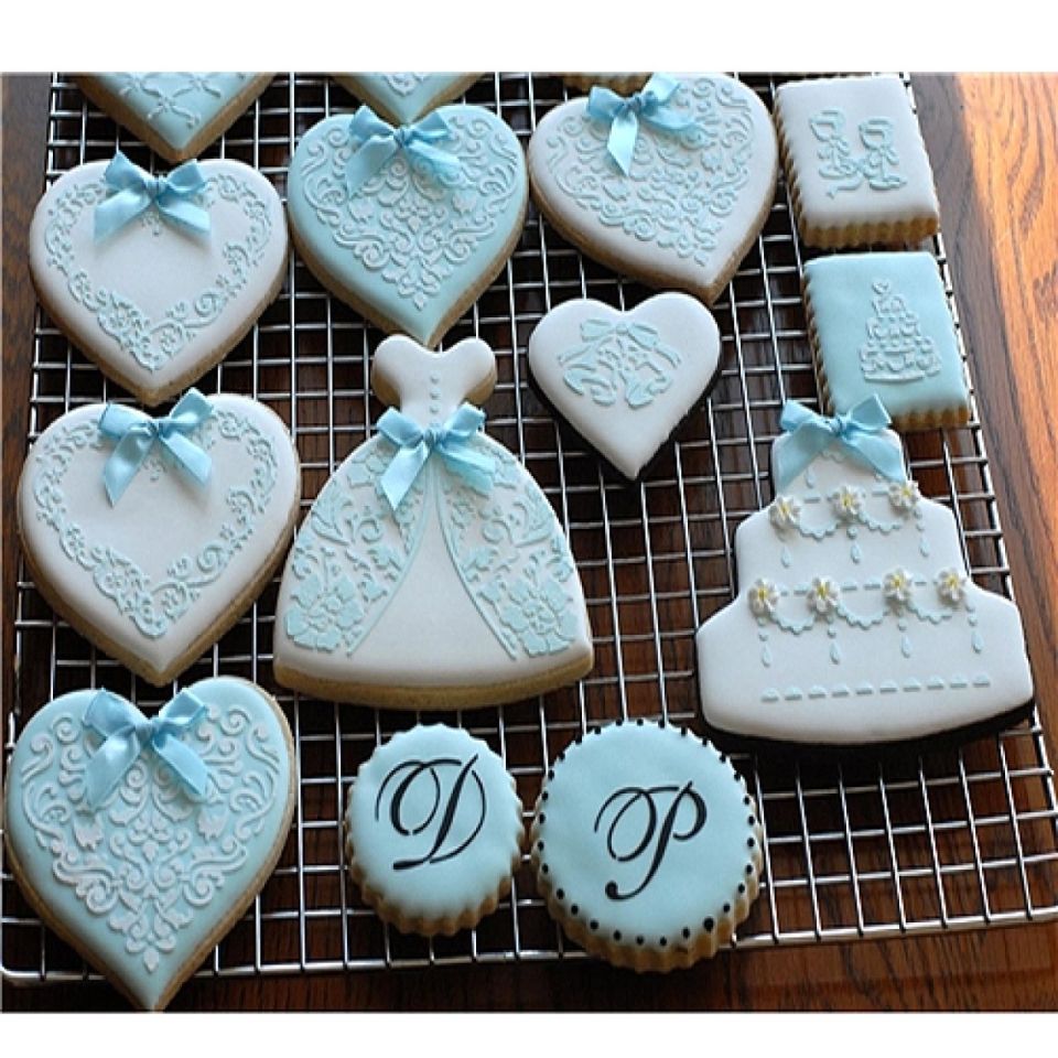 schablonen set hochzeitstorte royal icing airbrush 5 cm