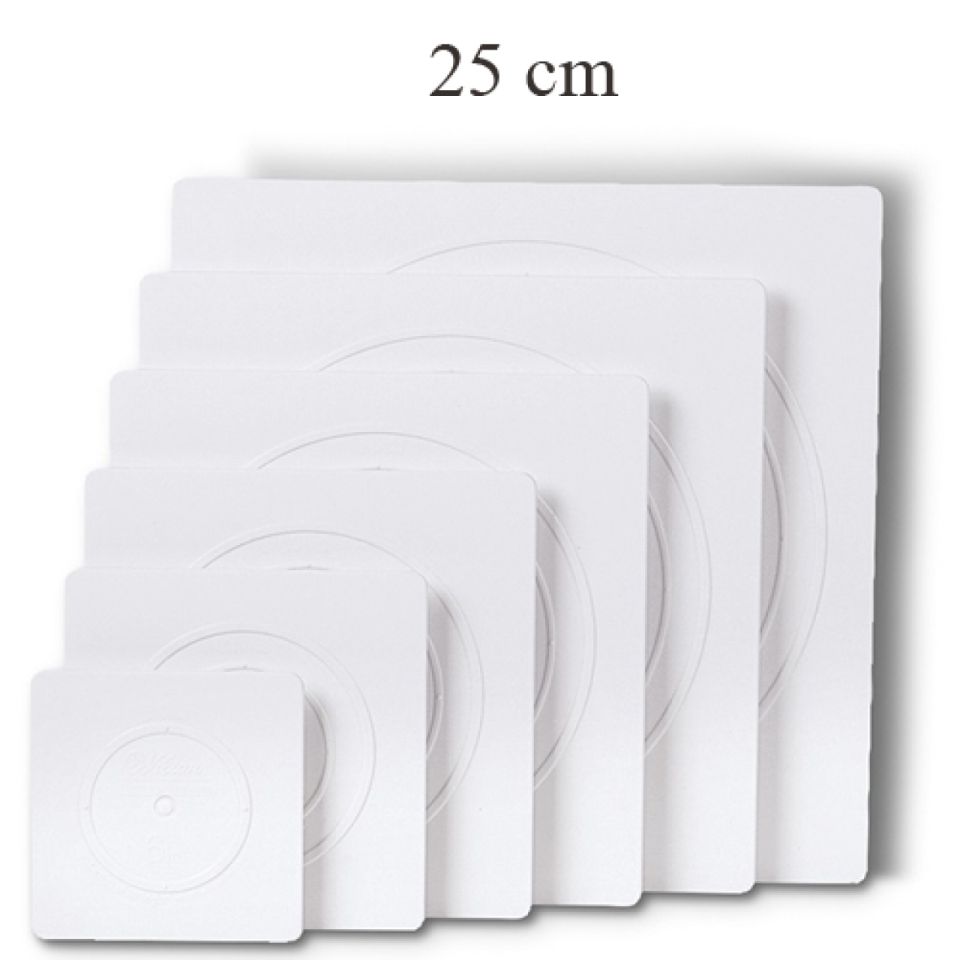 wilton tortenplatte quadrat 25 cm mehrstoeckige torten stecksystem