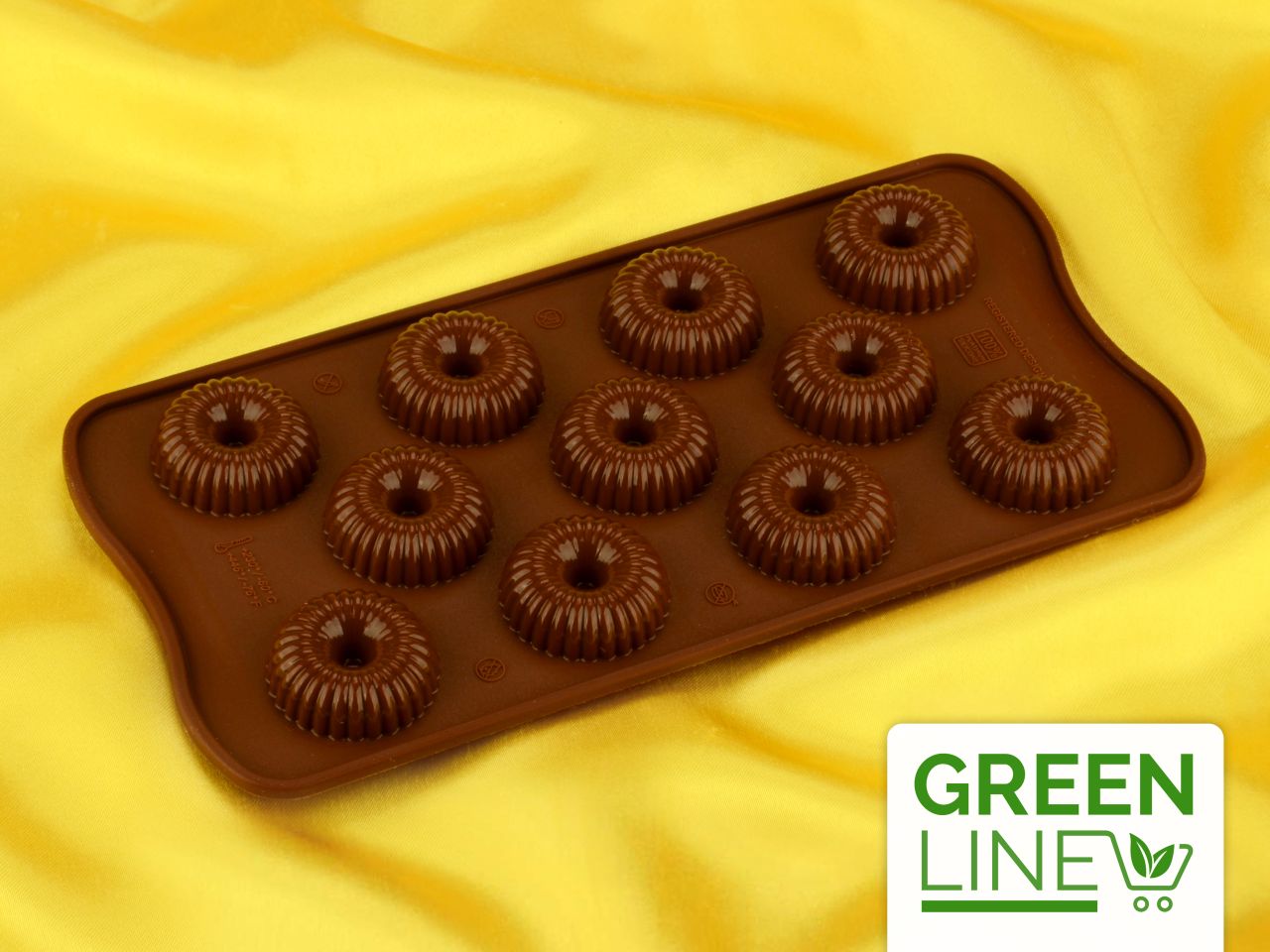 silikon pralinenform choco crown