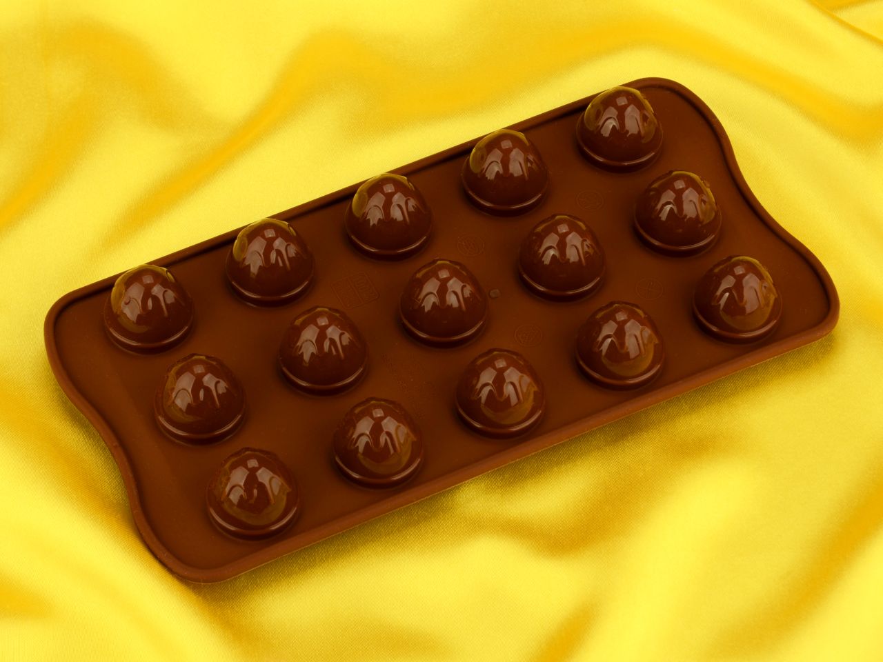 silikon pralinenform choco drop