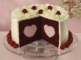 wilton herz heart cake pan set