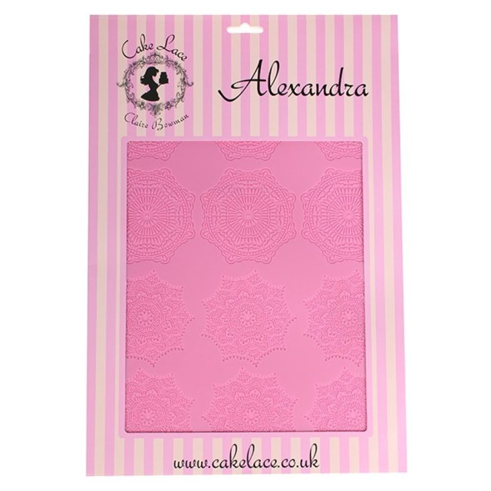 cake lace claire bowmann pointedn applikation alexandra 40x30 cm