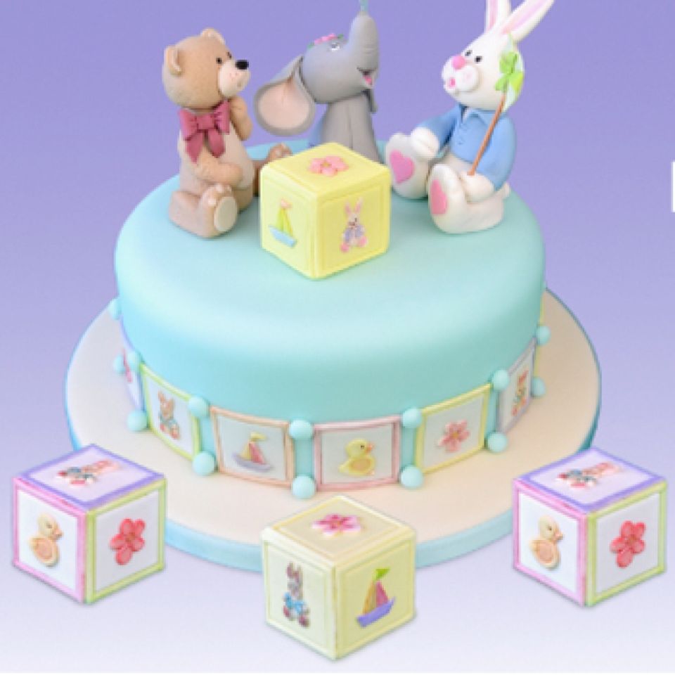 fondant cutter set building block