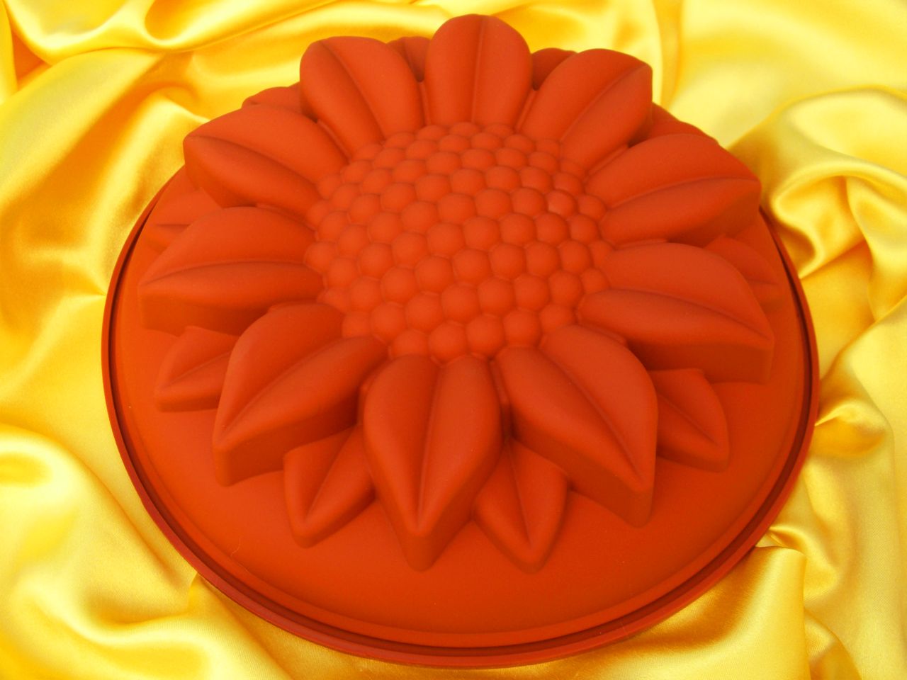 silicone mould big sunflower