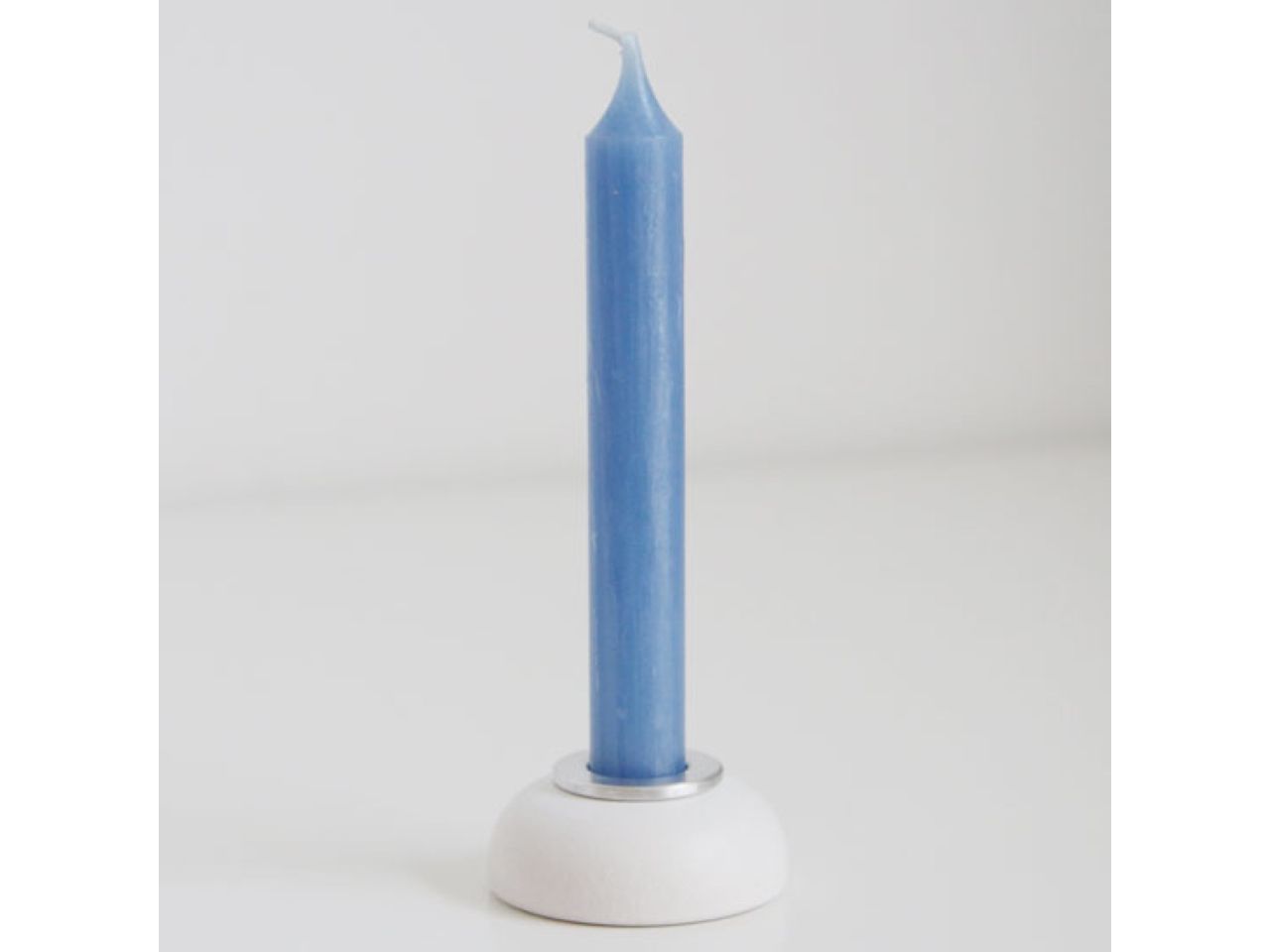 cake candle light blue 10 cm