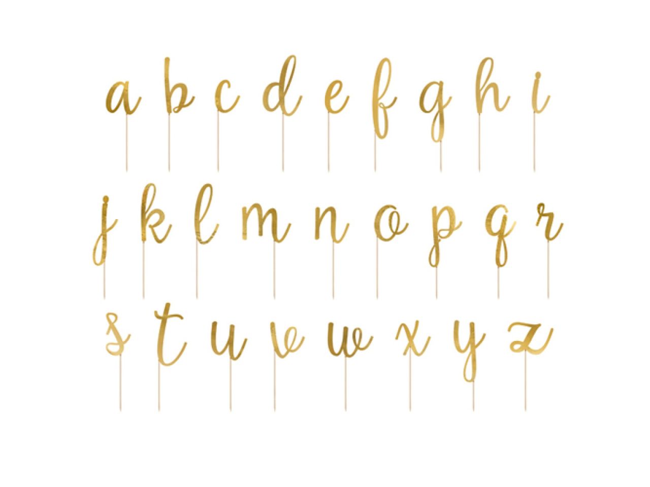 buchstaben toppers gold 9 12 5 cm