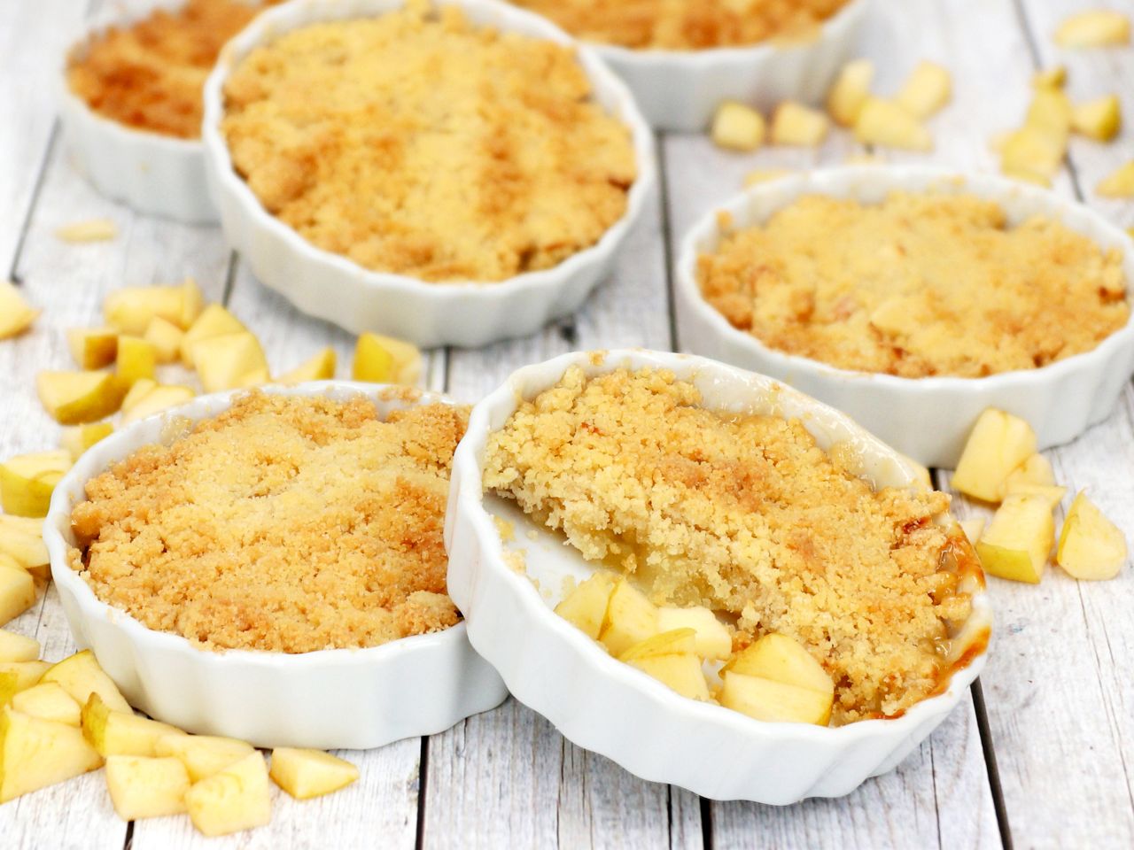 baking mix airfryer apple crumble 600g