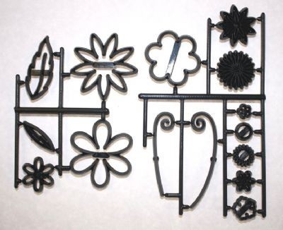 patchwork cutters fantasie blumen set 15teilig