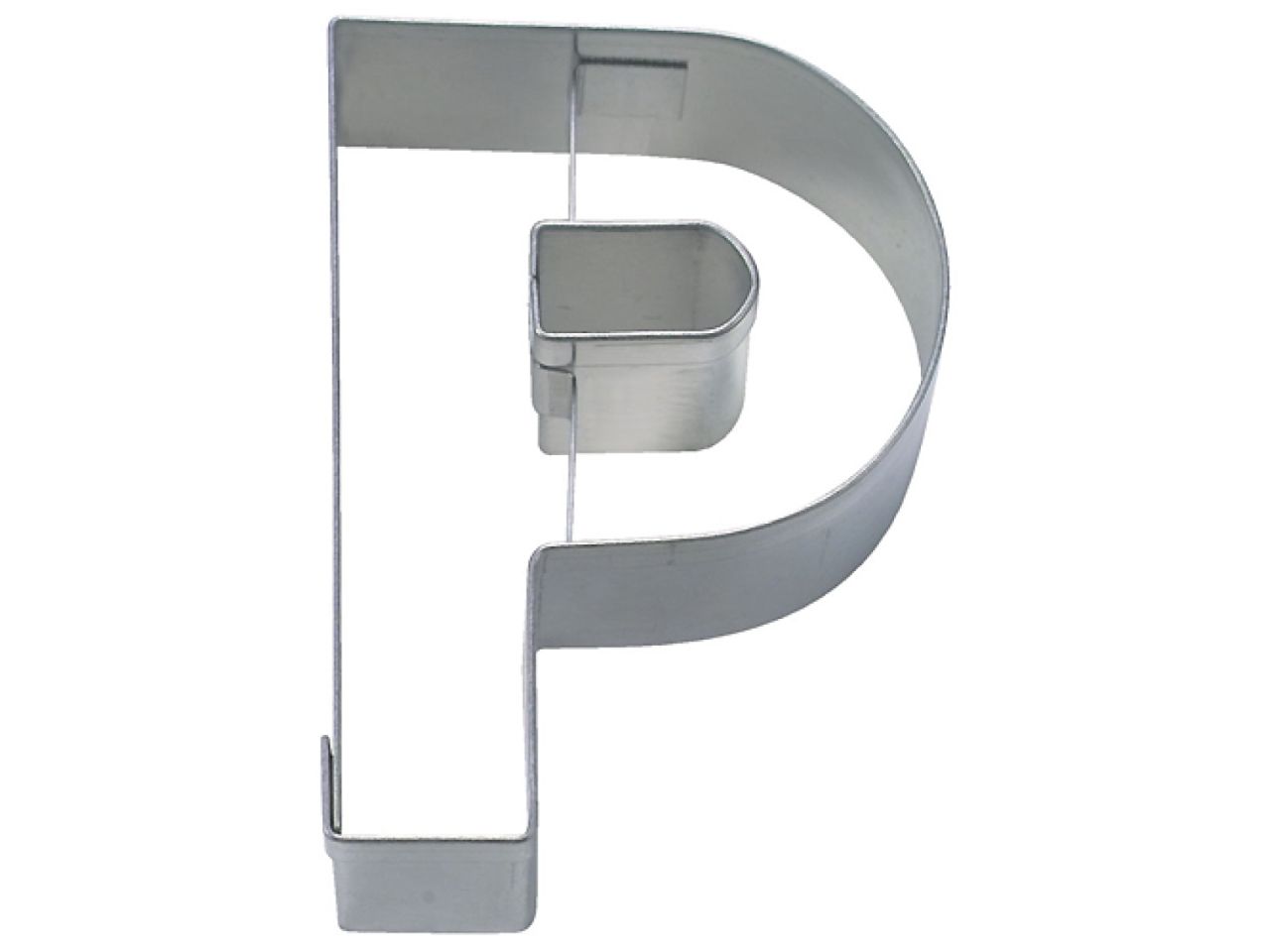 staedter cookie cutter letter p 6 5cm high