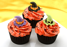 Halloween 3D-motifs and toppers for cakes and cupcakes