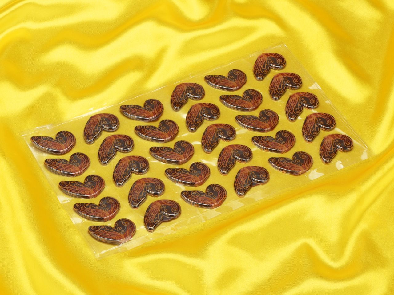 1 folie schokoladen schmetterlinge zartbitter