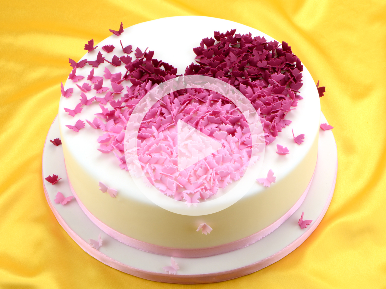 cakeboard mit fondant eindecken