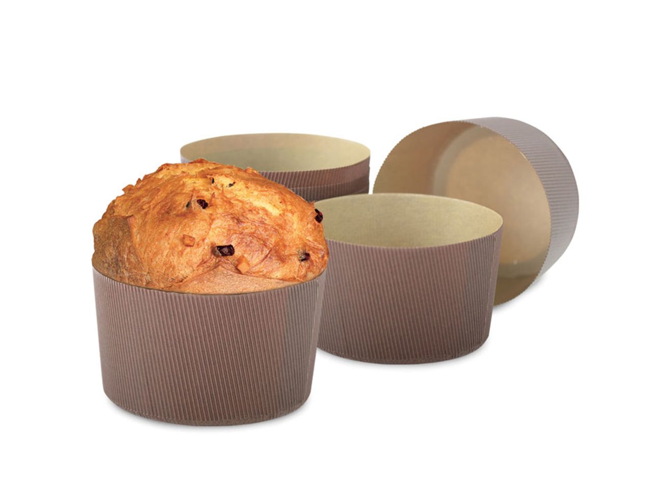 papier backformen panettone 15x11cm 750g 5 stueck