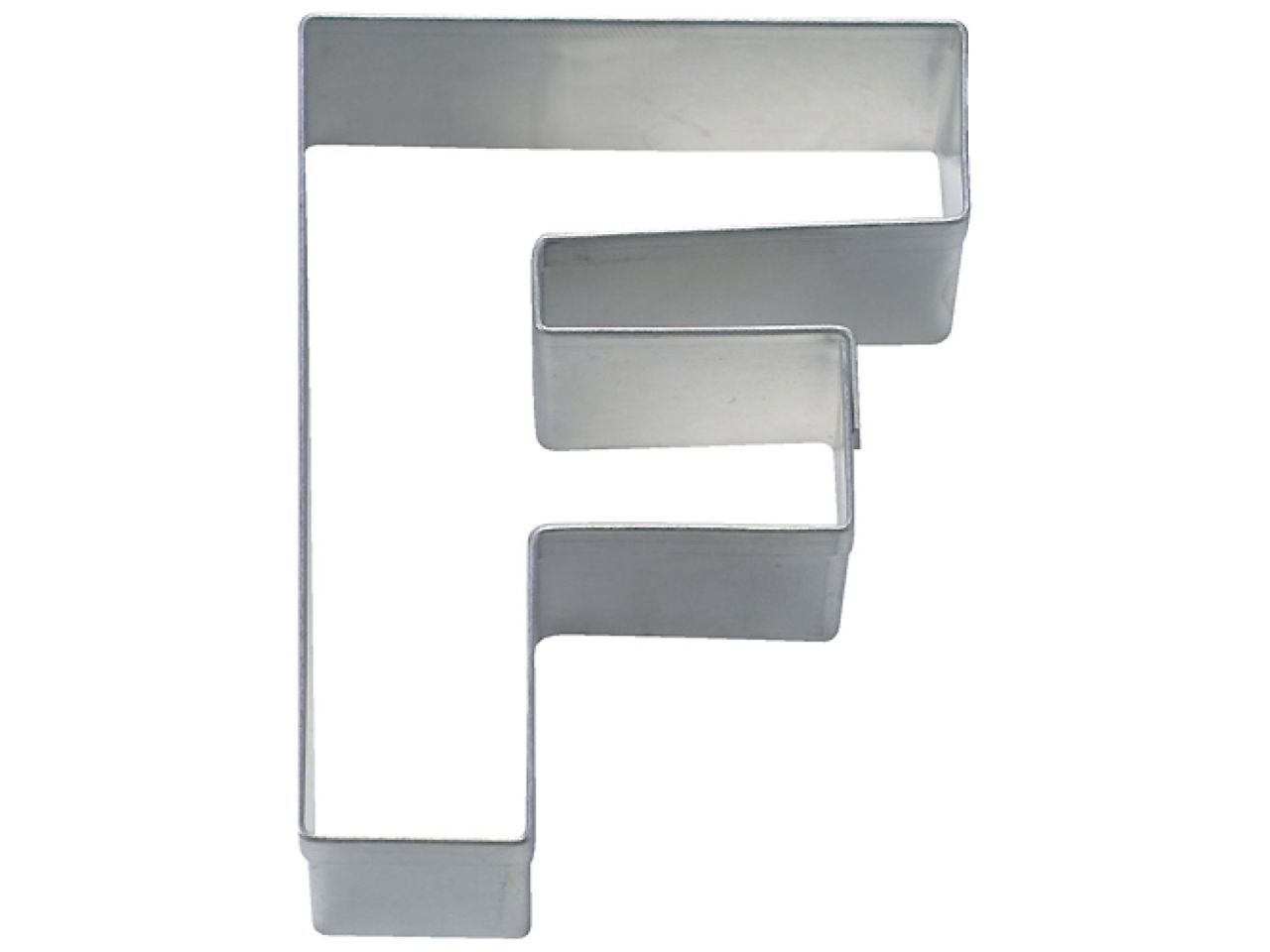 staedter cookie cutter letter f 6 5cm high