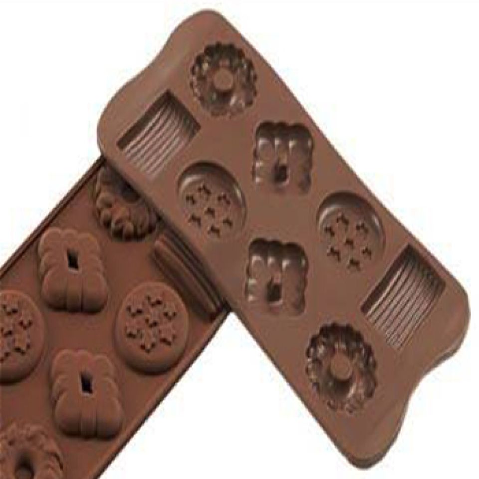 silikomart silikonform fuer schokolade biscuit