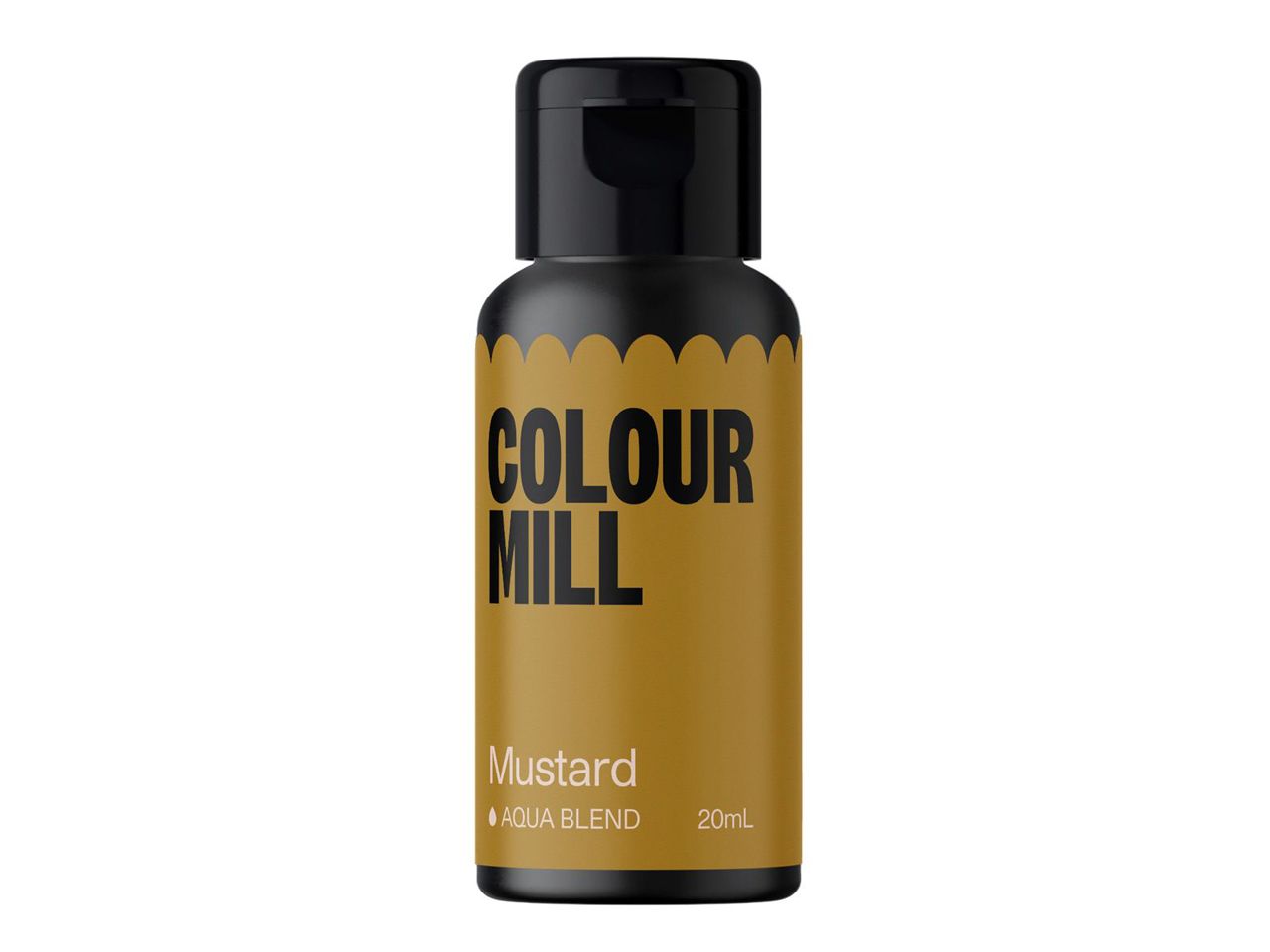 colour mill aqua blend mustard 20ml