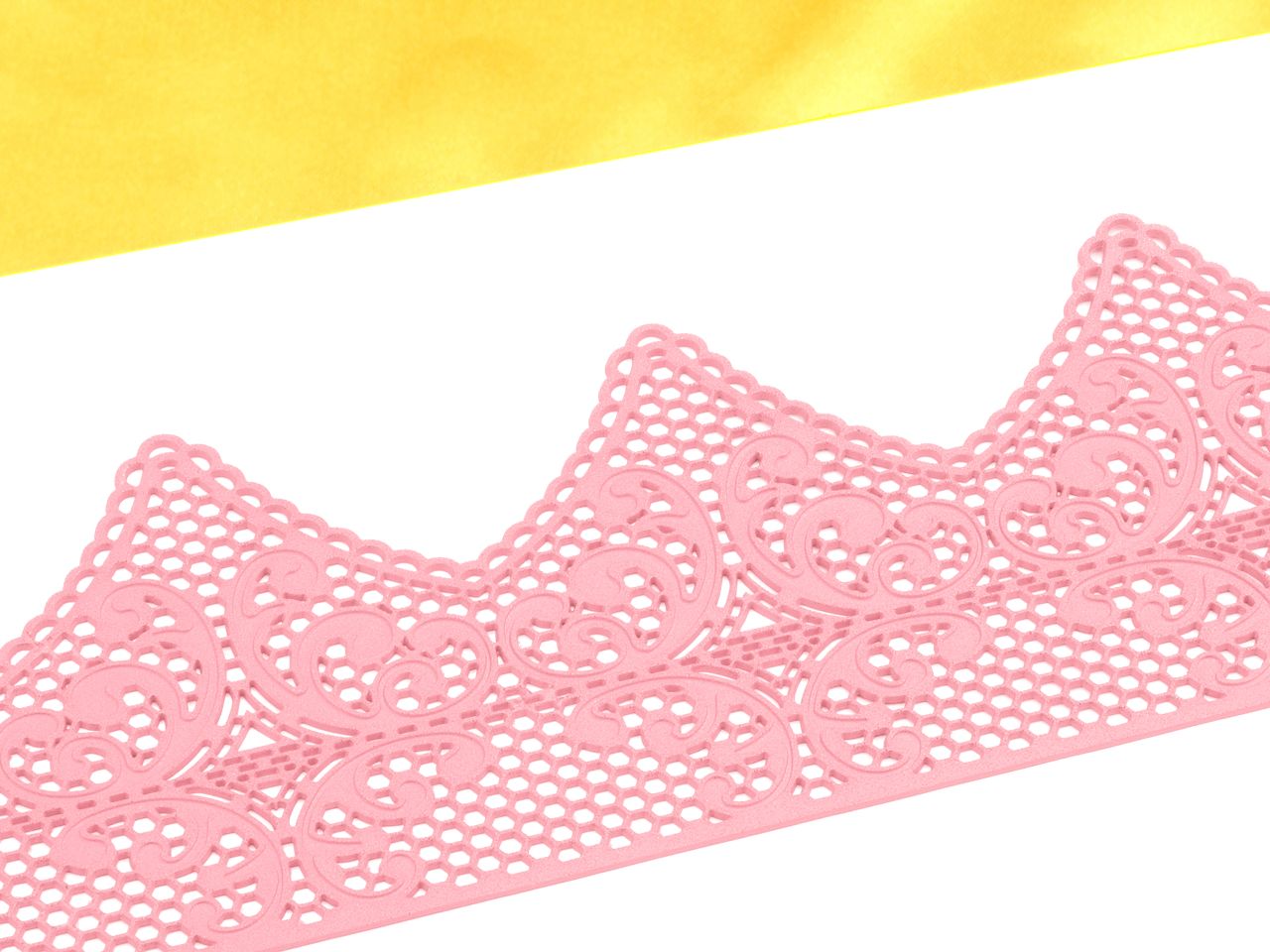 cake lace decoration fantasy rose