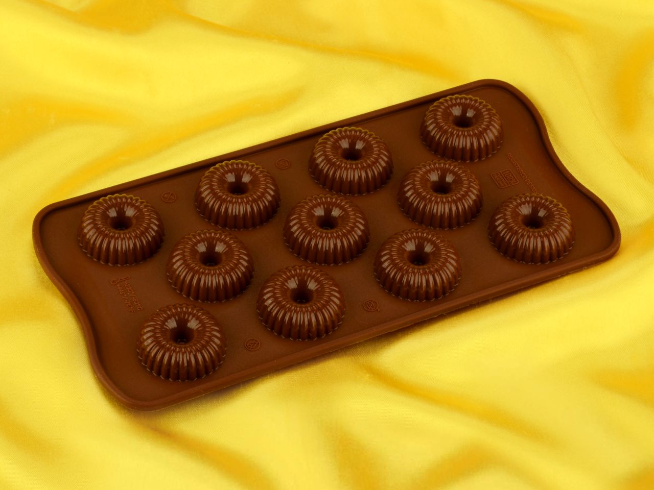 silikon pralinenform choco crown