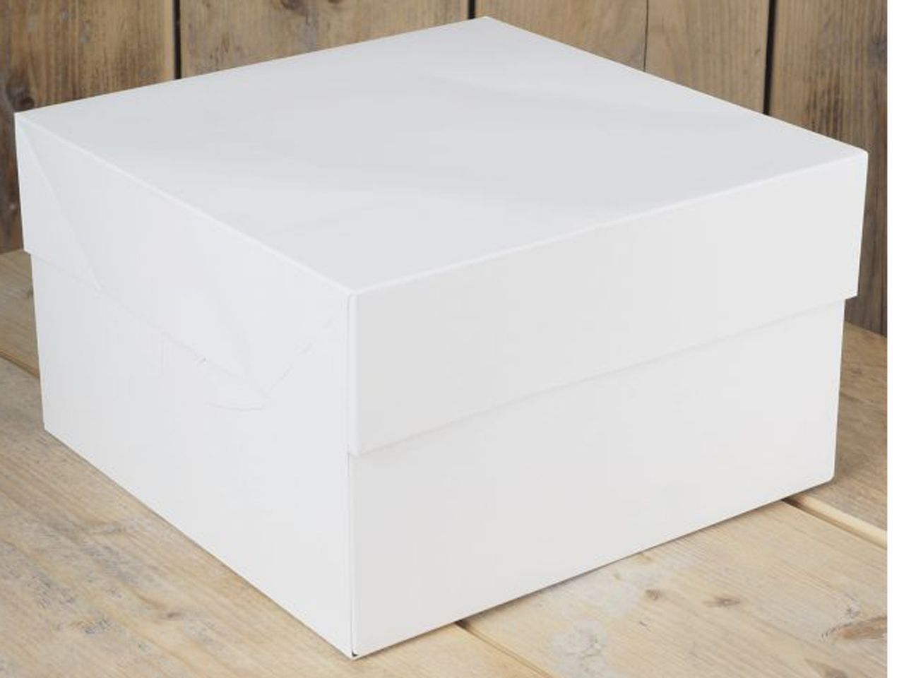 funcakes tortenschachtel weiss 35x35x15cm