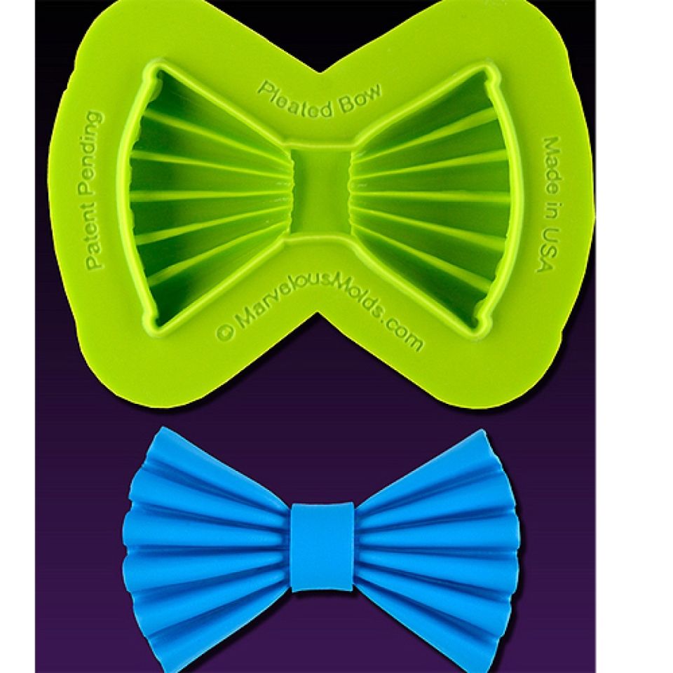 marvelous fondantform schleife gefaltet gross