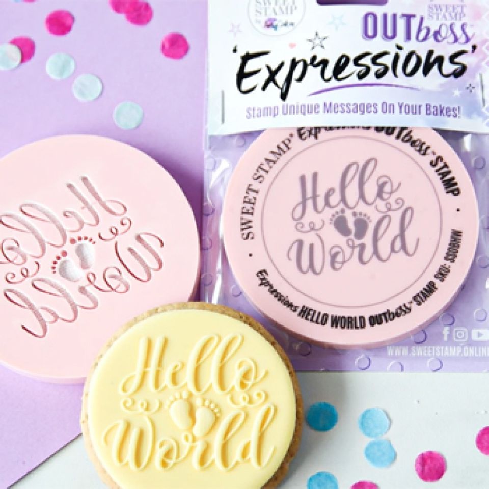 sweet stamp outboss hello world