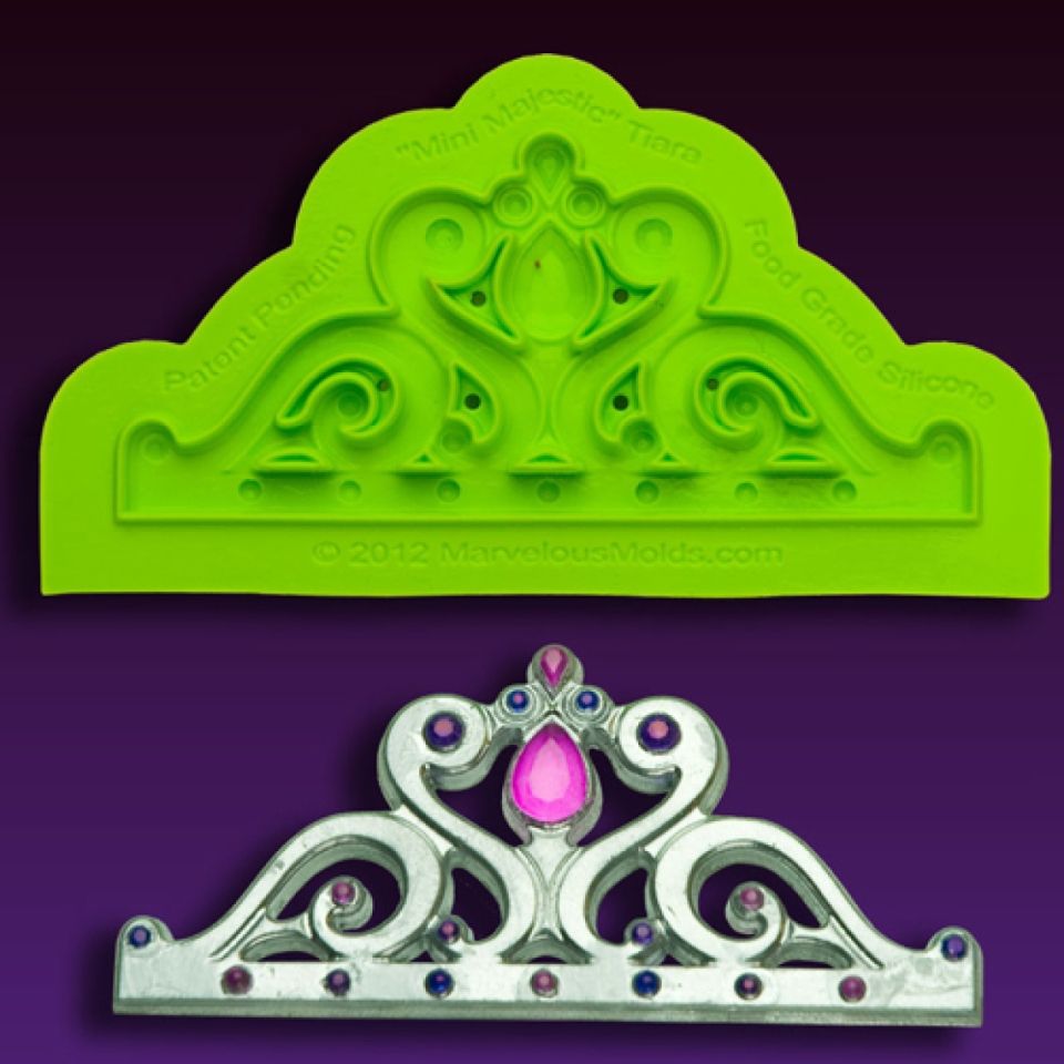 marvelous fondantform tiara mini
