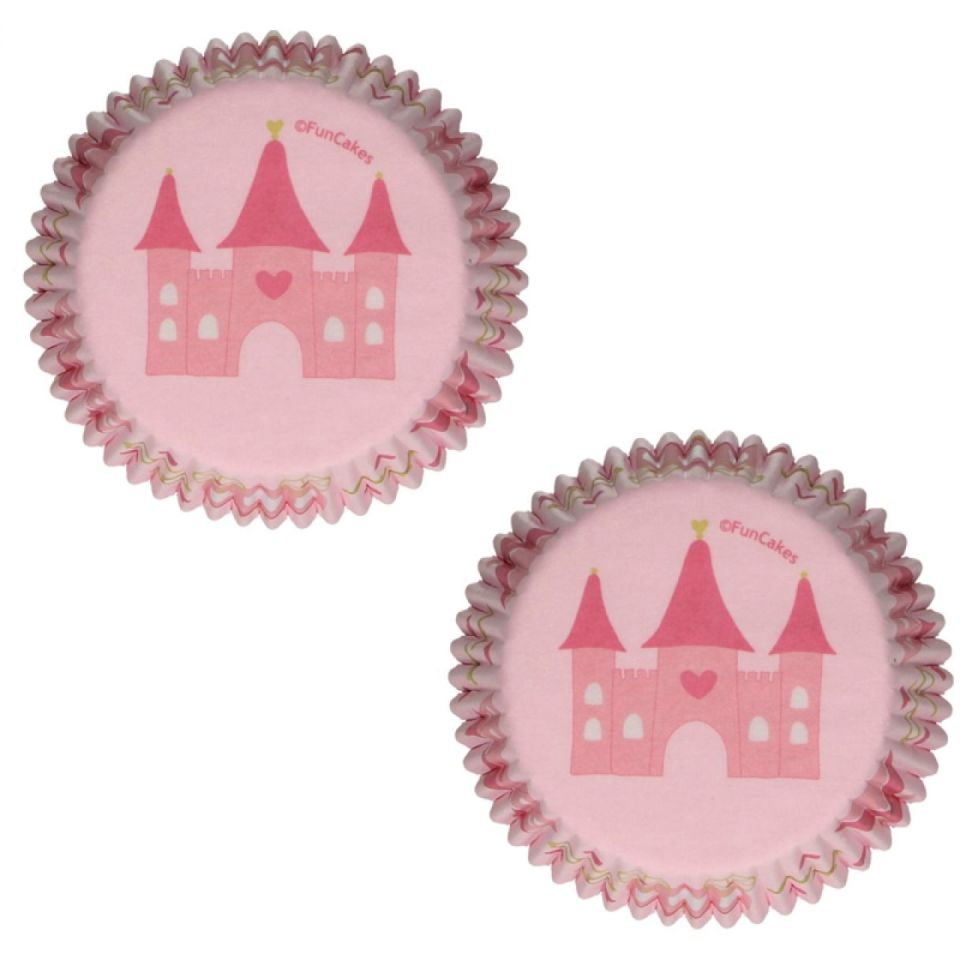 muffinfoermchen pink prinzessen 48 stk funcakes