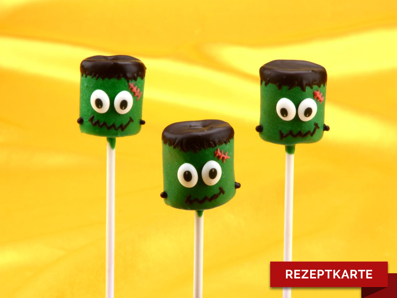 frankenstein cake pops rezeptkarte