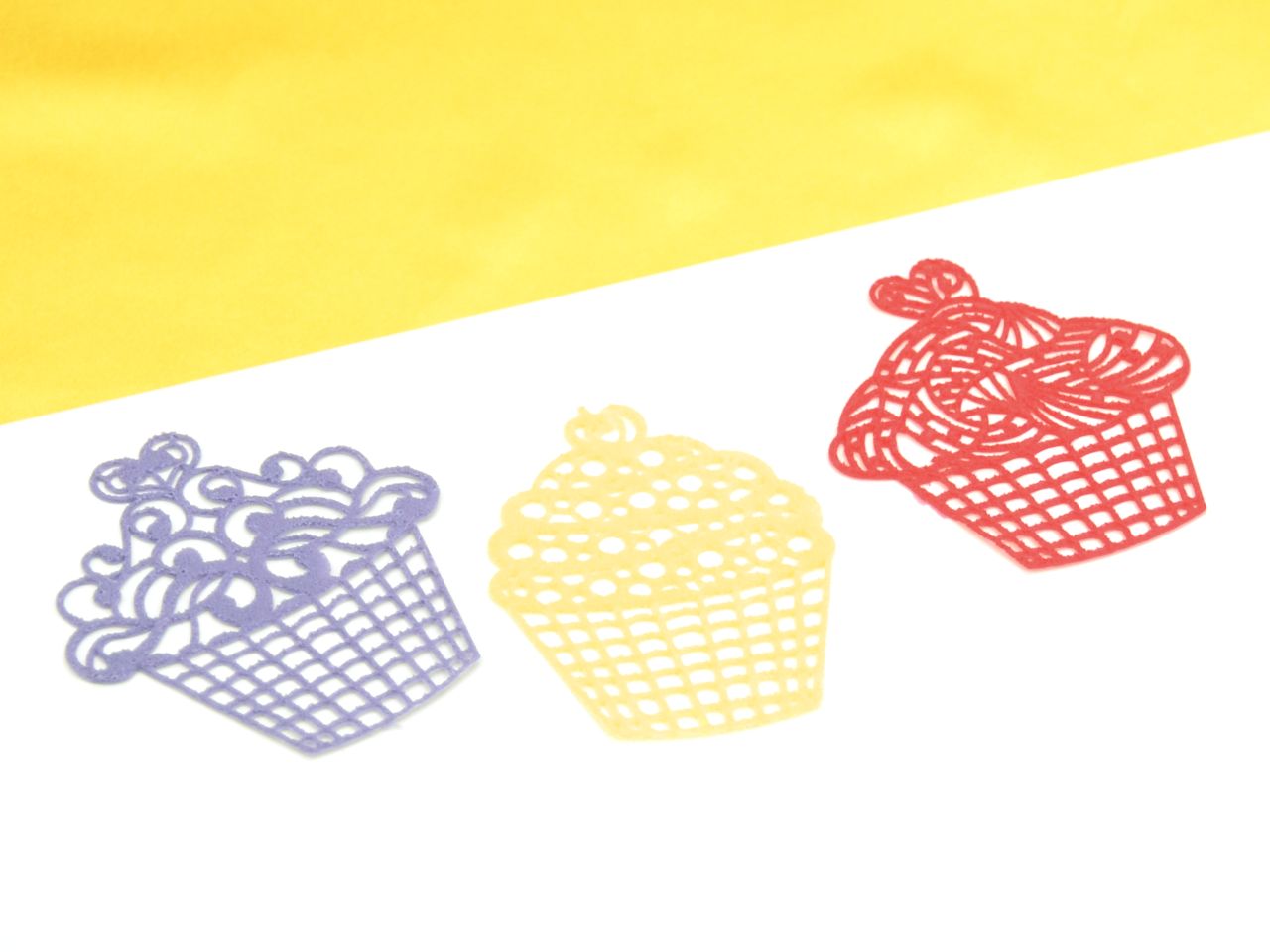 cake lace mat cupcakes