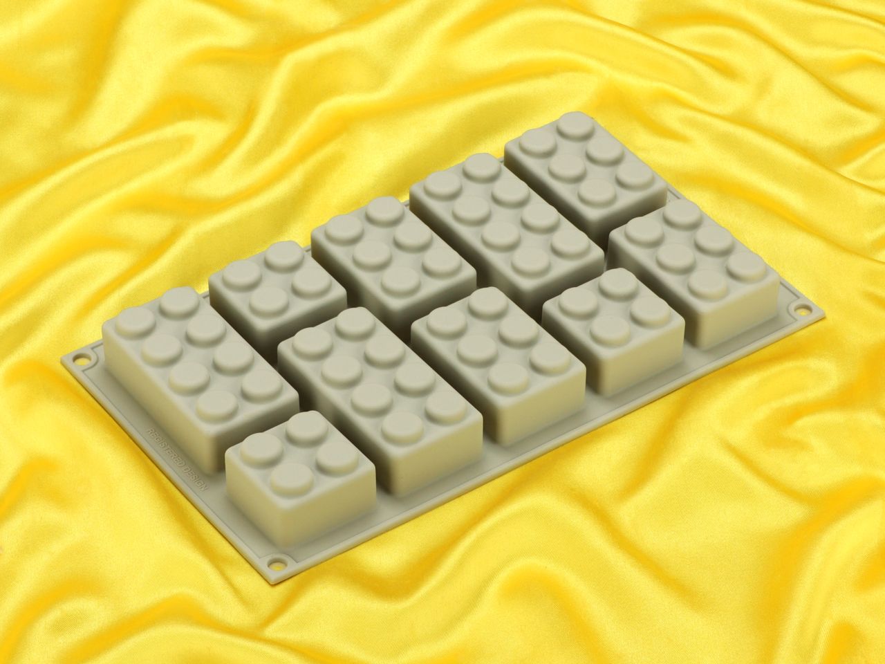 silicone mould choco block