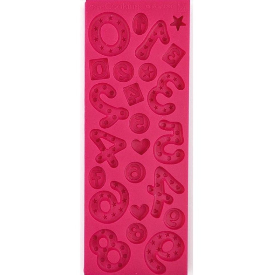 fondant mould numbers