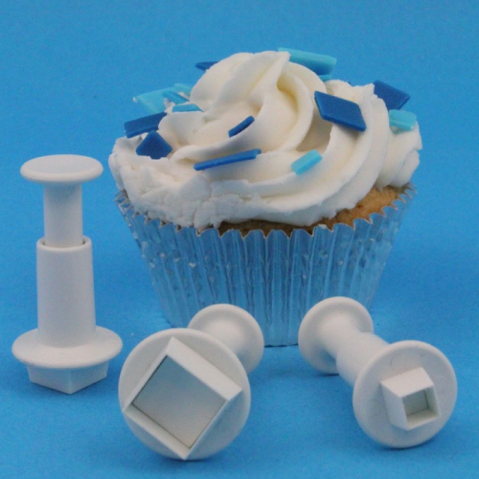 pme fondant ausstecher quadrat 3er set