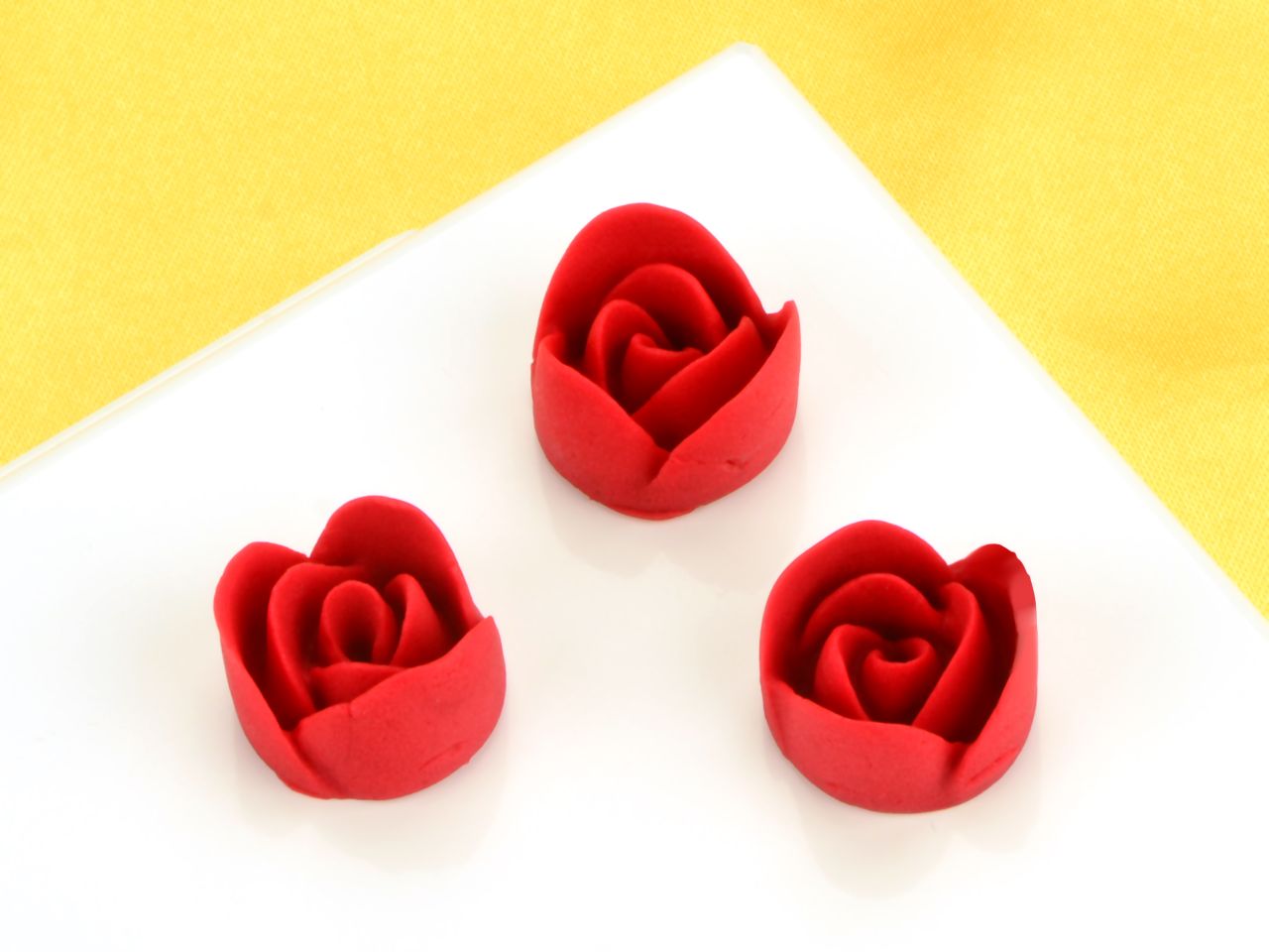 flex mould rose small 3 roses