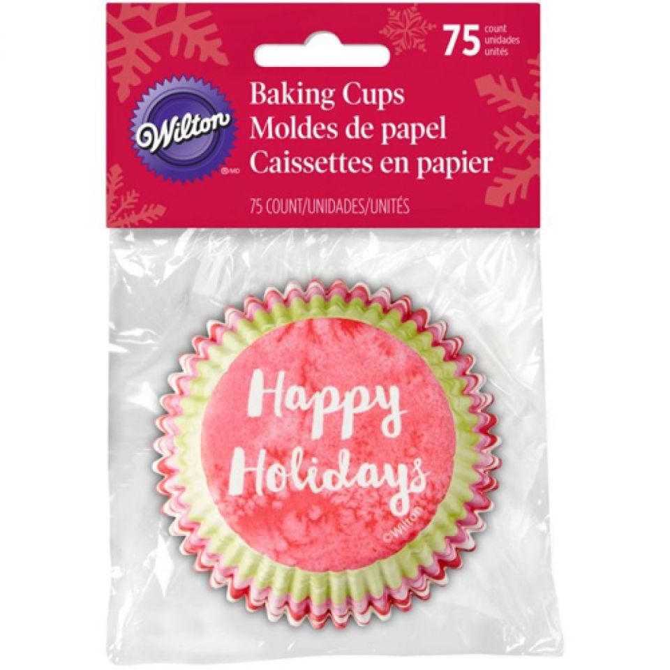 wilton muffinfoermchen christmas 75 stk 5 0 cm