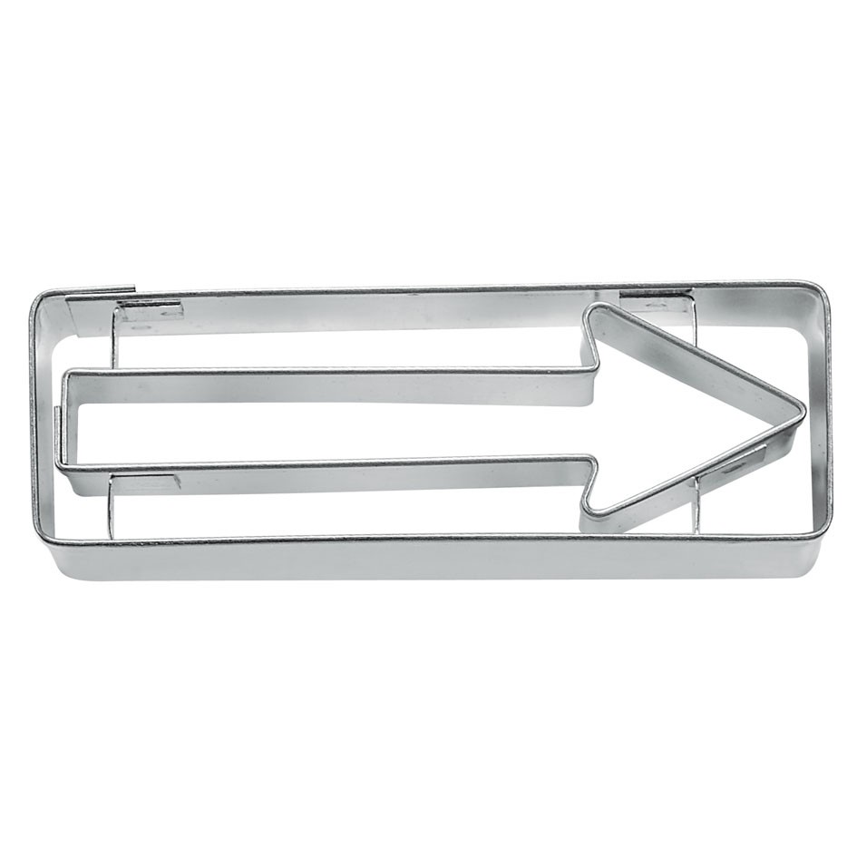 staedter ausstecher mit praegung einbahnstrasse ca 7 cm