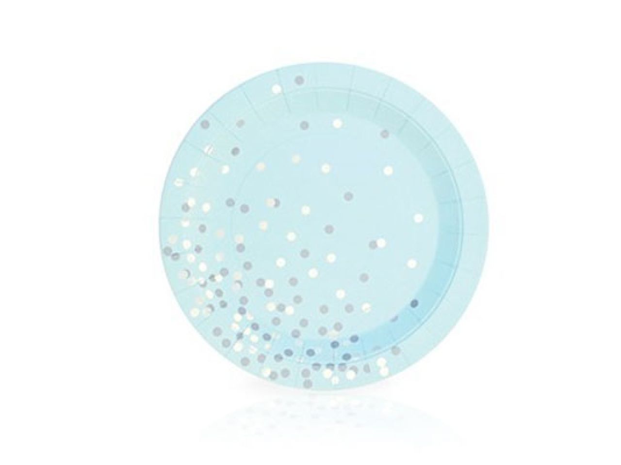 paper eskimo teller konfetti blau 12 stueck 18 cm