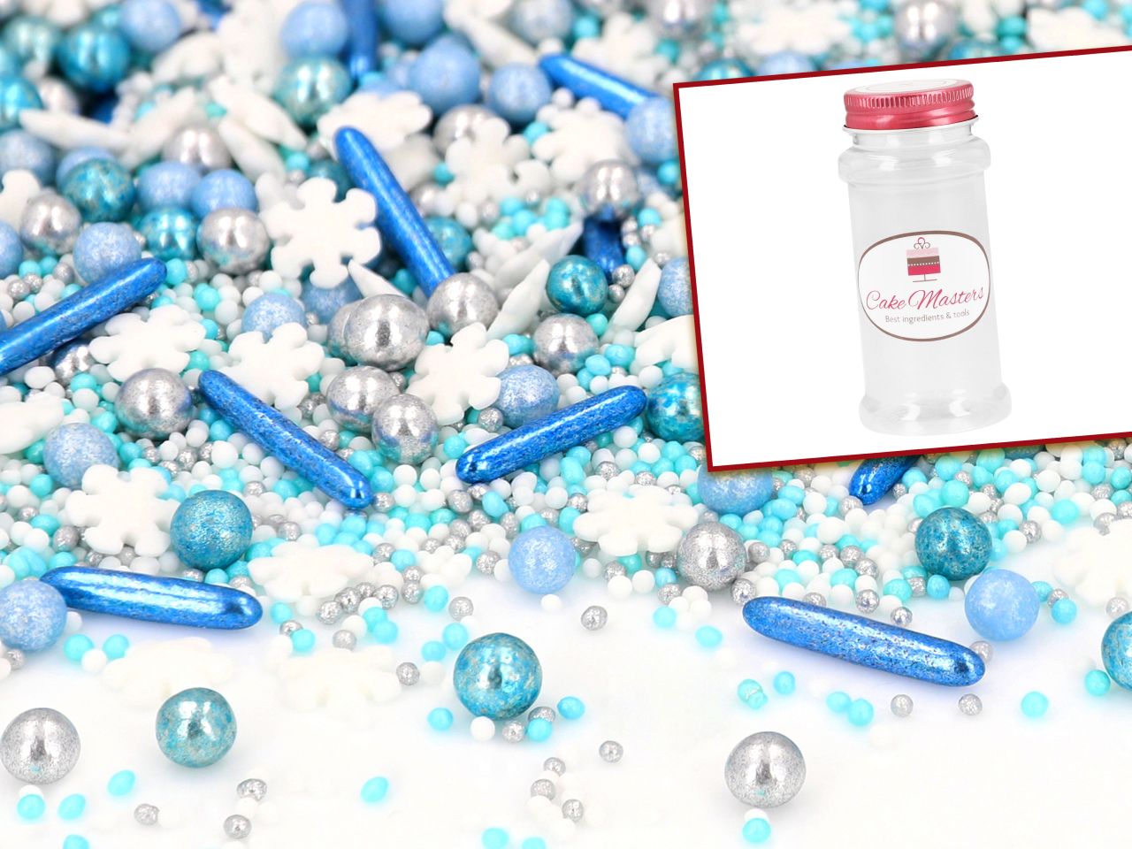 sprinkles snowfall 80g mit vorratsdose