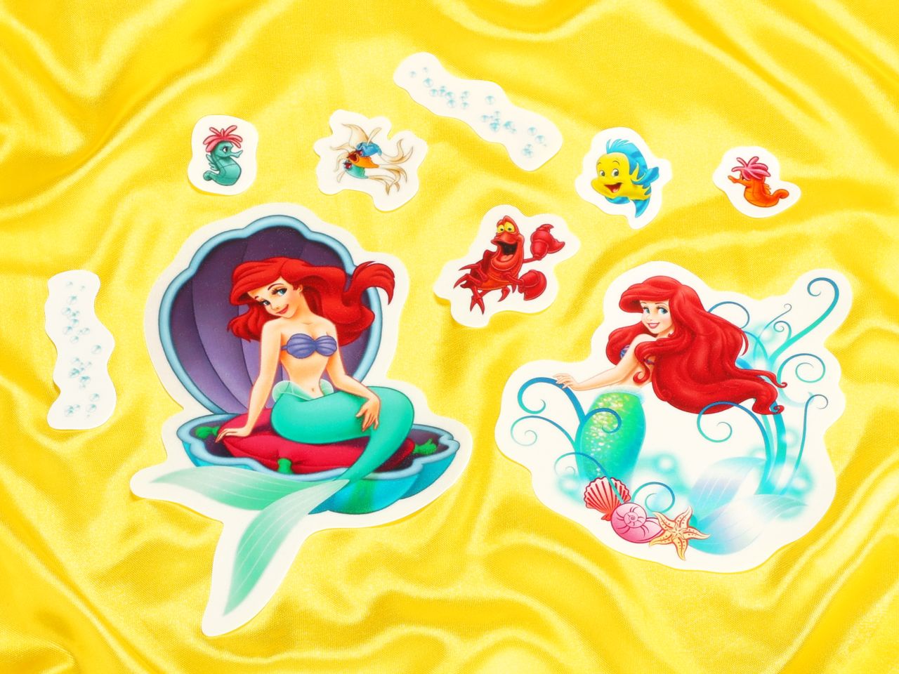ariel cake topper set