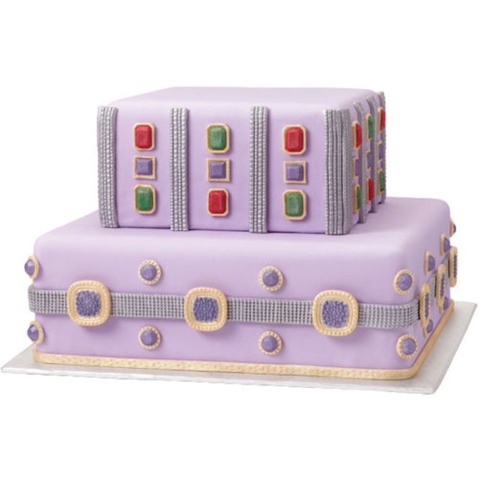 wilton jewel fondant mould