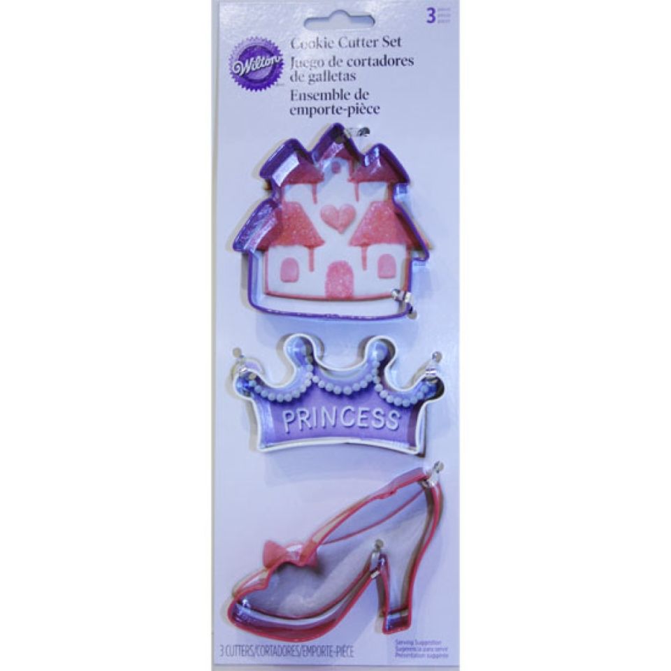 wilton ausstecher set prinzessin ausstechformen 3 tlg