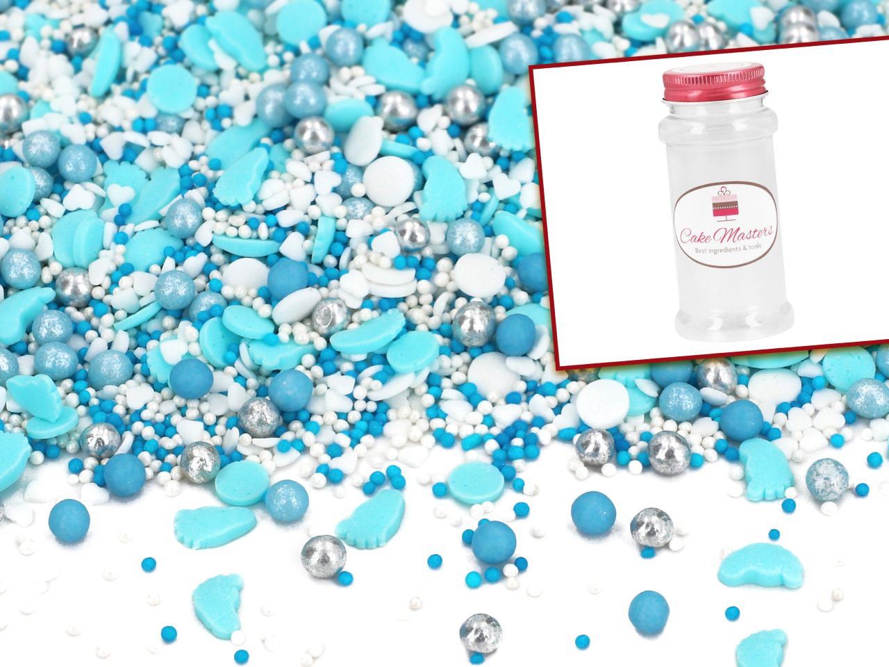 sprinkles baby love blue 80g mit vorratsdose