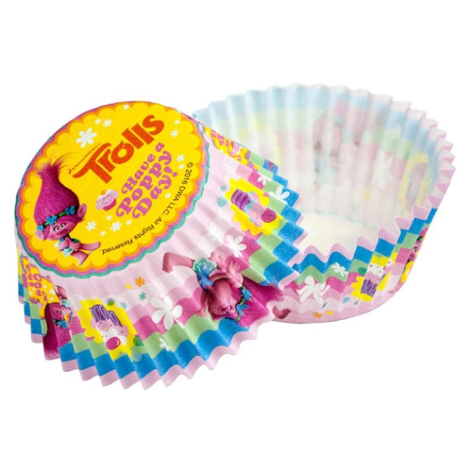 muffinfoermchen trolls 5 cm 50 stueck