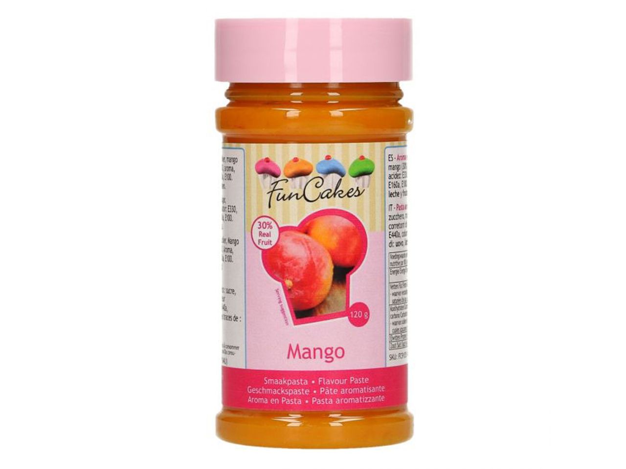 funcakes aromapaste mango 120g