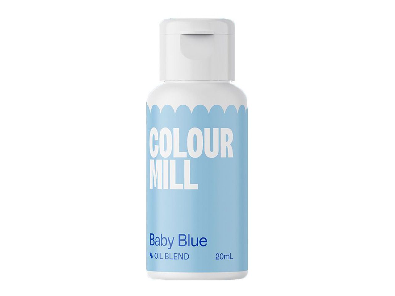 food colour oil soluble baby blue 20ml