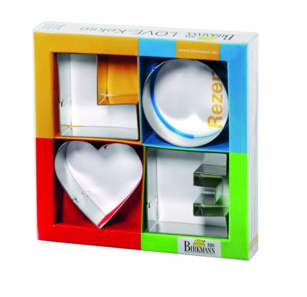 tortentopper l o v e 12x13 cm